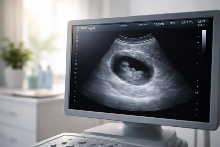 ecran-echographie-image-silhouette-floue