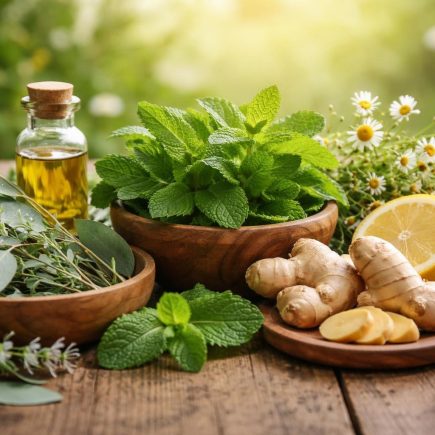 plantes-medicinales-eucalyptus-menthe-gingembre