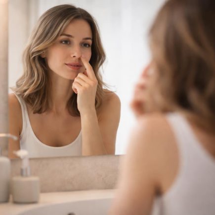 personne-miroir-salle-bain-minimaliste
