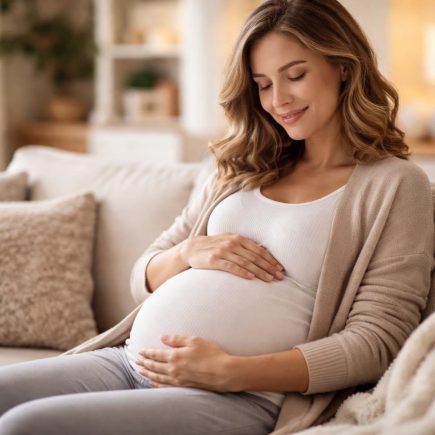 femme-enceinte-salon-confortable-serenite